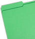 Smead File Folder, Reinforced 1/3-Cut Tab, Legal Size, Green, 100 per Box (17134)