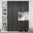 YENHOME 200"x17.7" Black Wood Contact Paper, Waterproof Peel and Stick Wallpaper for Countertops