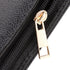 Fountain Roller Ball Pen Case Holder, PU Leather Bag for 12 Pens, Color Black