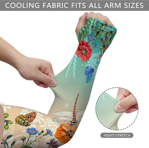 Gardening Sleeves for Women - Thorn Proof Cooling Arm Protection for Garden Sports