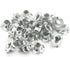 binifiMux M6 x 8mm T Nuts - Zinc Plated 4 Pronged Tee Nut Inserted in Wood Furniture, Pack of 25