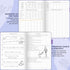 GoGirl Budget Planner – Compact Monthly Financial Organizer, Expense Tracker Notebook Journal (Lavender)