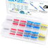 TICONN 200 Pcs Waterproof Solder Seal Wire Connectors, Heat Shrink Butt Connectors, Insulated Electrical Wire