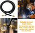 Inert Gas Welding Hose, 6.56FT - Argon Flow Meter Regulator Adapter Hose
