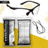 voltX 'CONSTRUCTOR' BIFOCAL Reading Safety Glasses, CLEAR +2.5 Dioptre, ANSI Z87.1+ & CE EN166F