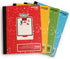Primary Journal for Grades K–2, Half-Page ½” Ruled Story Composition Notebook, 4-Pack Marble Colors