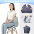 Travel Seat Cushion for Airplane, Foldable Hemorrhoid Pillows for Sitting, Airplane Seat Cushion for Long Flights