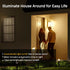 Dusk to Dawn Light Bulbs, 40W Equivalent, LED Outdoor Lighting Sensor, Warm White 3000K, A19 E26 Base, 6W