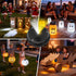 4 Pack 2 3.34 Inch, 2.83 Inch) Replacement Solar Light Parts for Lantern Solar Light Replacement Tops Waterproof LED