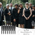 Roowest Memorial Ballpoint Pens, 15 Pcs Funeral Guest Pens for Mourning, Condolence Guest Book Writing Supplies