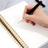 Yoment Small Spiral Notebook, 300 Pages, 5.5”x 7.5” College Ruled Hardcover Journal, A5 White