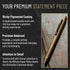 Everyman Military Super Matte Grafton Pen, New and Improved Premium EDC Pen