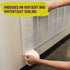 ATack Waterproof Patch and Seal Tape, White, 4 Inches x 10 Feet, Water Barrier Tape for Leak Repair