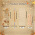 Epakh 50 Sets Fall Pens Gifts with Greeting Cards, Fall Party Favors for Adults Bulk Thanksgiving Pen Autumn Gift