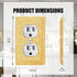 Gaocai 3 Pcs Silver Shiny Golden Rhinestones Light Switch Cover Plate Outlet Covers Durable Silver Rhinestone Wall Plate Cover Decorative Switch Plates And Outlet Covers by Gaocai