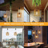 Bulb,4*AA Livinlarge Battery Operated Chandelier,Hanging Rattan Pendant Lights with Timer,Gazebo Lights with Warm White