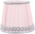 Fabric Lampshade Accessory Light Cover Replacement for Indoor Decor Elegant Pleated Design