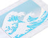 Papyrus Blank Card (Hokusai Wave)