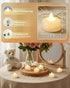 100Pack (100Pack) Amagic Flameless LED Tea Lights Candles Battery Operated, Electric Fake Tealight Candles for Votive