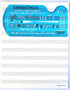 Song Writer's Composing Template Stencil for Music Notes & Symbols with Manuscript Staff Paper