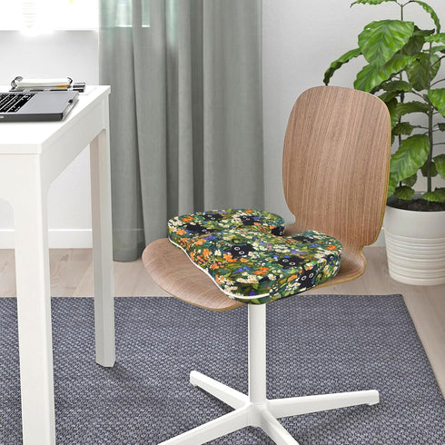 Tailbone Memory Foam Relief Cushion for Office Chairs - Sciatica Support