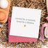 TEEMI -Miscarriage Bereavement Card Memorial Bereavement Sympathy card Miscarriage Baby Loss Keepsake Gift card