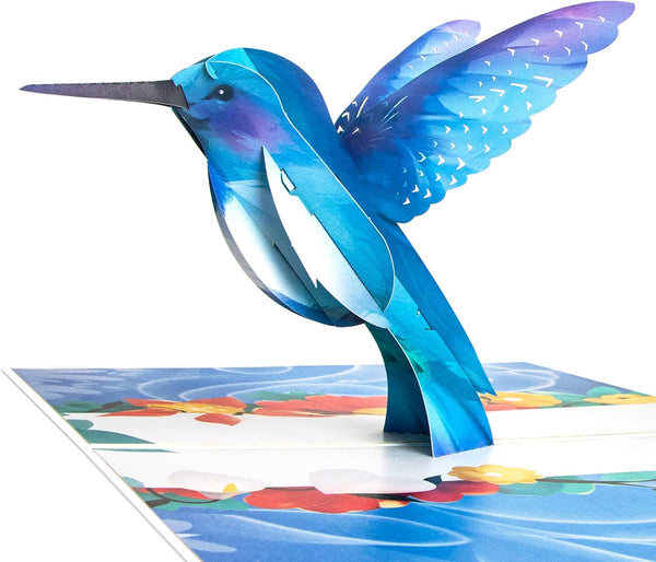 Ribbli Hummingbird Pop Up Birthday Cards for Women, Mothers Day Gifts for Mom Wife Sister Daughter Grandma, with