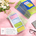 Sinmoe 10 Pcs Spiral Bound Phone Message Book - 5-1/2" x 11" Colorful Carbonless Phone Message Pads for Office