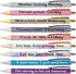 HOTBEST 9 Pcs Funny Seven Days of The Week Pen Set, Fun Ballpoint Pens Describing Mentality, Glitter Pen Set