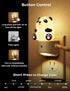 3D 3000K, 3 L LOHAS LED Night Light for Kids, Panda Night Light Plug in, Dusk to Dawn Nursery Night Lights, RGB+Soft