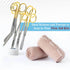 5pc Stainless Steel Bandage Scissors,Stitch Scissors,Hemostat & Diagnostic Penlight -Survival Prepper Supplies