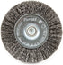 Forney 72734 Wire Wheel Brush, Fine Crimped, 2-1/2-Inch-by-.008-Inch with 1/4-Inch Hex Shank