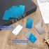 Alrhso 24 2.36x1.18 Inch Adhesive Metal Plates for Magnetic Mounts, Pcs Rectangular Iron Strips with Strong Backing