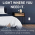 Legrand radiant NTL885TRWCC6 15 Amp Adjustable LED Night Light Outlet, Tamper Resistant Decorator Receptacle