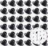 Pegboard Hook Locks, 120PCS, for Stopping Hooks from Falling Off, Black