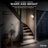 360 4000K iHome Rotating Motion Sensor Puck Light, Auto Mode & Always On Mode, Magnetic Detachable Base, Warm Glow