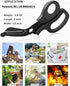 MEUUT 2 Pack Medical Scissors, Trauma Shears for Nurses, Non-Stick Blades, Surgical Grade EMT Scissors
