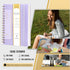 Yoment Spiral Notebook, College Ruled A5 Spiral Bound Journal with 160 Pages Thick Paper Plastic Hardcover for Note
