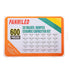 PANMILED 30 Values 600 Pieces Ceramic Capacitor 10PF to 680PF and 1NF to 680NF and 1UF to 10UF Multilayer Monolithic Ceramic Capacitor Assortment kit