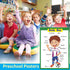 SANTSUN Educational Preschool Posters, Educational Wall Charts, Classroom Organization for Kindergarten, 42x60cm