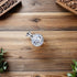 ULDIGI Crystal Lamp Finial Knob Chic Light Decoration with Threaded Base Durable and Sturdy Screw Cap for Modern