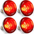 VORIGY 250W R40 Red Heat Lamp Bulbs, 8000 Hours Rated, Infrared Flood Light,