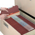 Smead Pressboard Classification File Folder with SafeSHIELD Fasteners, 1 Divider, 2" Expansion, Legal Size, Red, 10 per