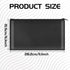 libfrnt 3 11x6.1 Inch Pieces Money Bags with Zipper, Money Pouch PU Leather Cash Pouch Bank Bag Cash Bag for Cash