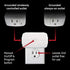 2-Outlet (2nd 45853GE GE Zigbee Smart Switch Plug-In, Lighting Control, No Wiring Required, Works Directly with Alexa