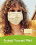 3-Ply 3 50 Pack FriCARE Disposable Face Masks, ASTM Level Medical Grade, FSA/HSA Eligible, Breathable & Comfortable