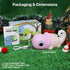 3 Dimmable Cute Chameleon Night Light for Kids Rechargeable, Battery Operated Nightlight Level with RGB&Timer, Silicone