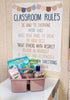 Teacher Created Resources Light Mauve Portable Plastic Storage Caddy, 6-Pack for Classrooms, Kids Room, Office