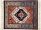 famassiser Persian Style Carpet Mouse Pad Vintage Miniature Bohemian Rug Desk Pad, Non-Slip