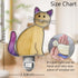 1-Pack 7W 3000K KY&BOSAM Stained Glass Cat Night Lights Plug into Wall Plug in Night Light Dusk to Dawn Warm White